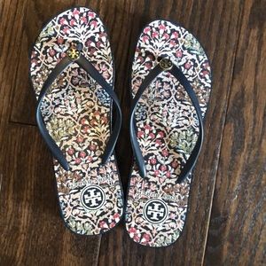 Tory Burch flip flops - worn once